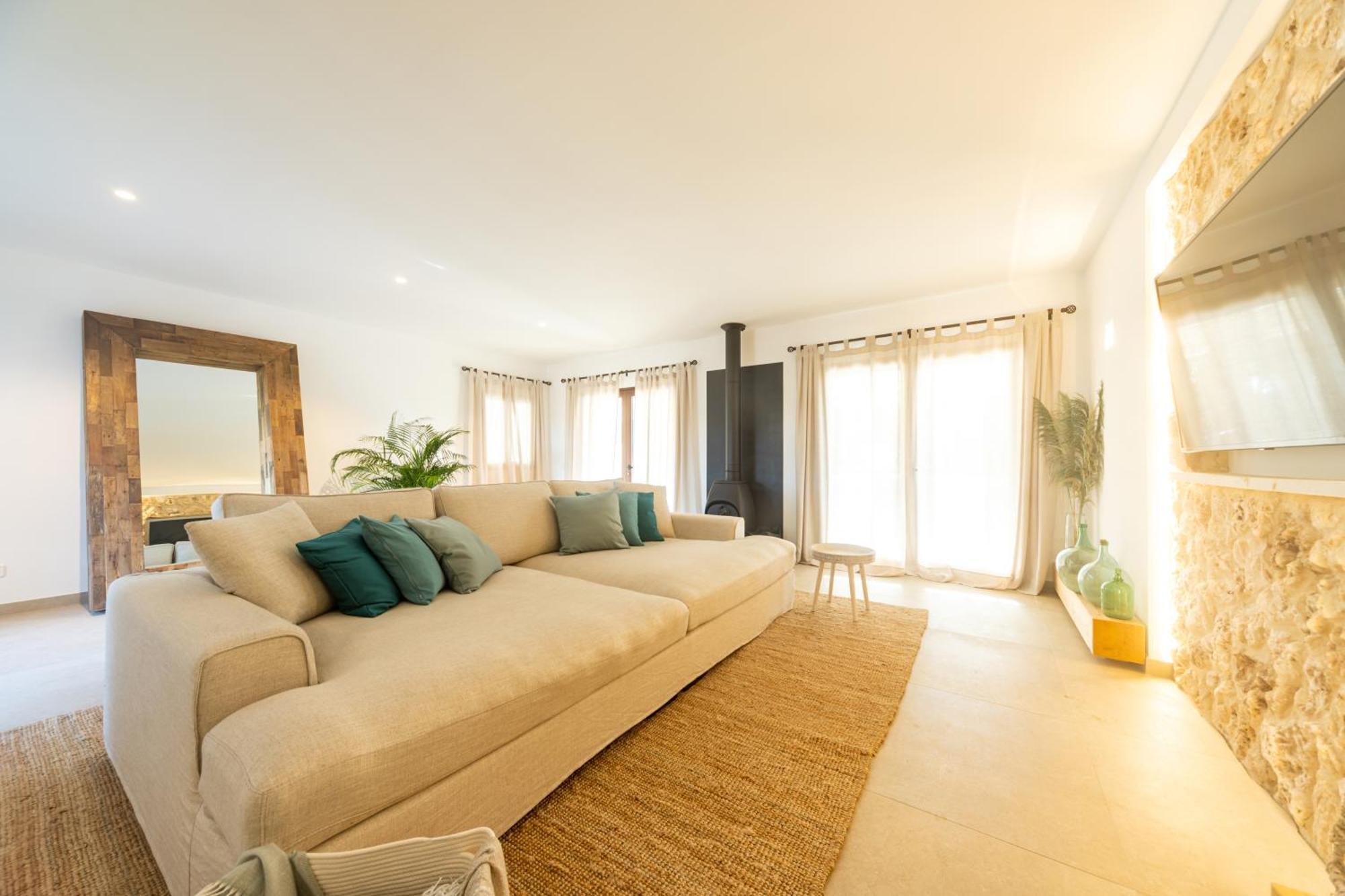 Es Mirador De Vernissa Jacuzzi Sauna Y Piscina Santa Margalida Εξωτερικό φωτογραφία
