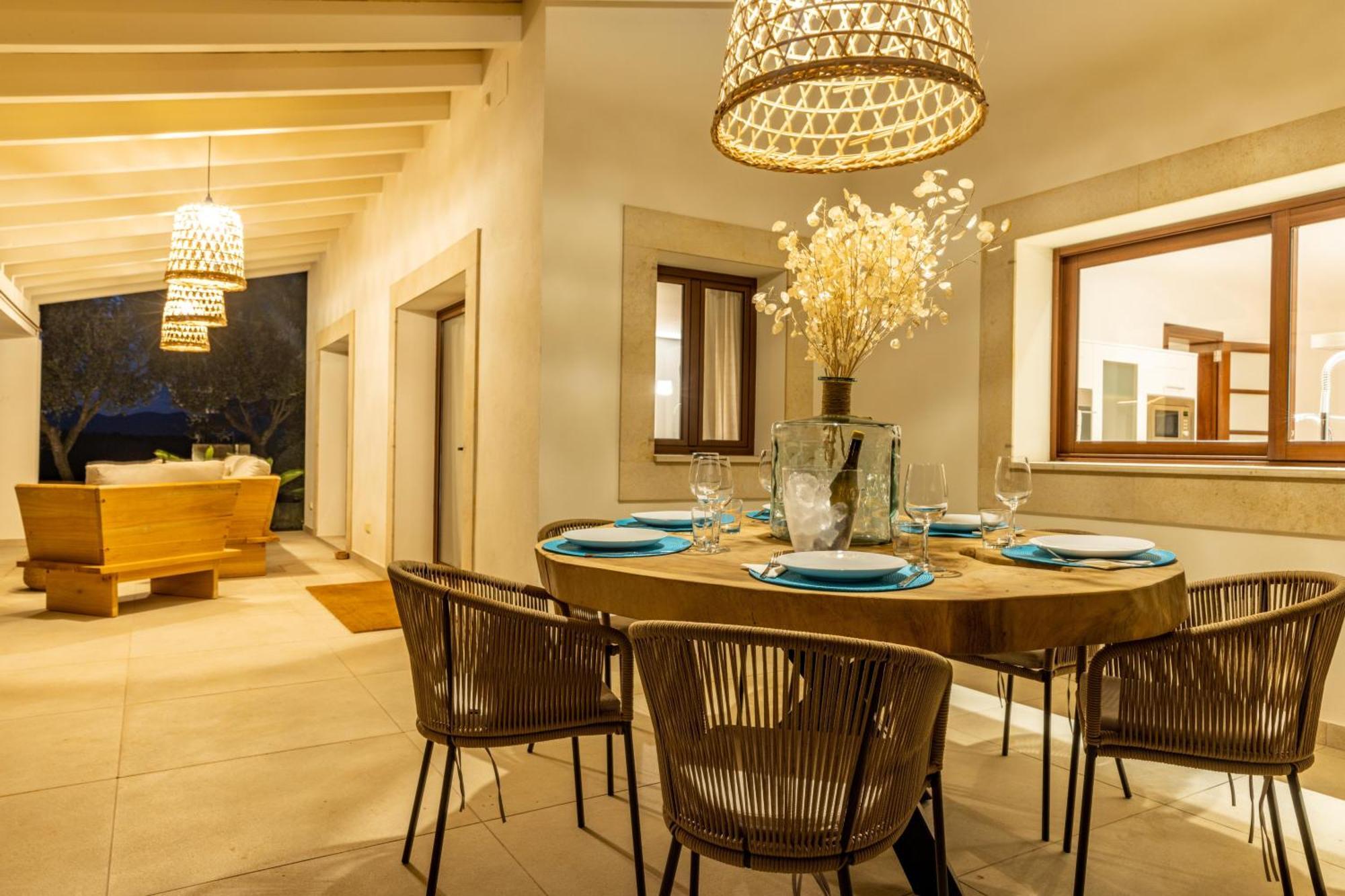 Es Mirador De Vernissa Jacuzzi Sauna Y Piscina Santa Margalida Εξωτερικό φωτογραφία