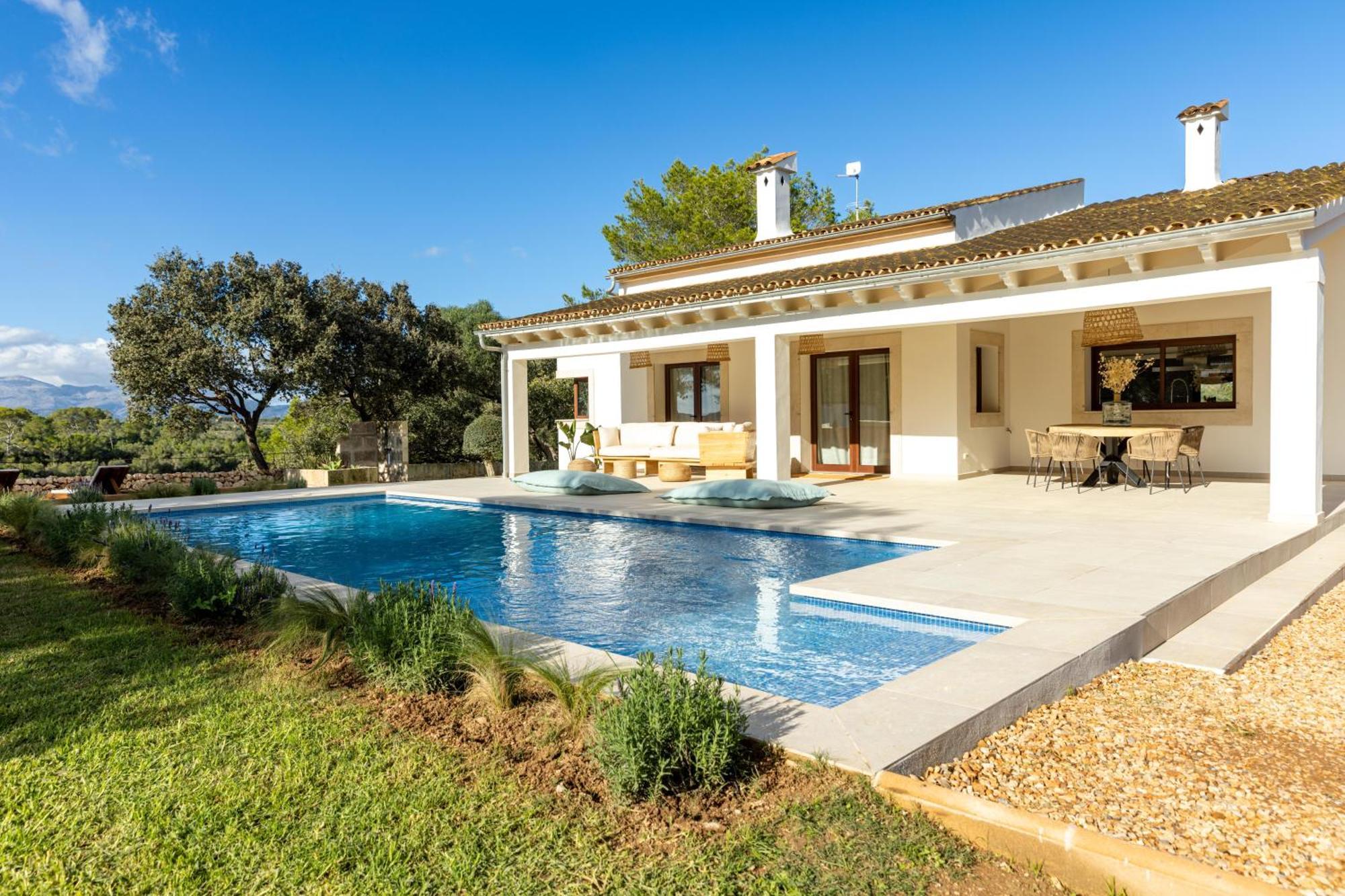 Es Mirador De Vernissa Jacuzzi Sauna Y Piscina Santa Margalida Εξωτερικό φωτογραφία