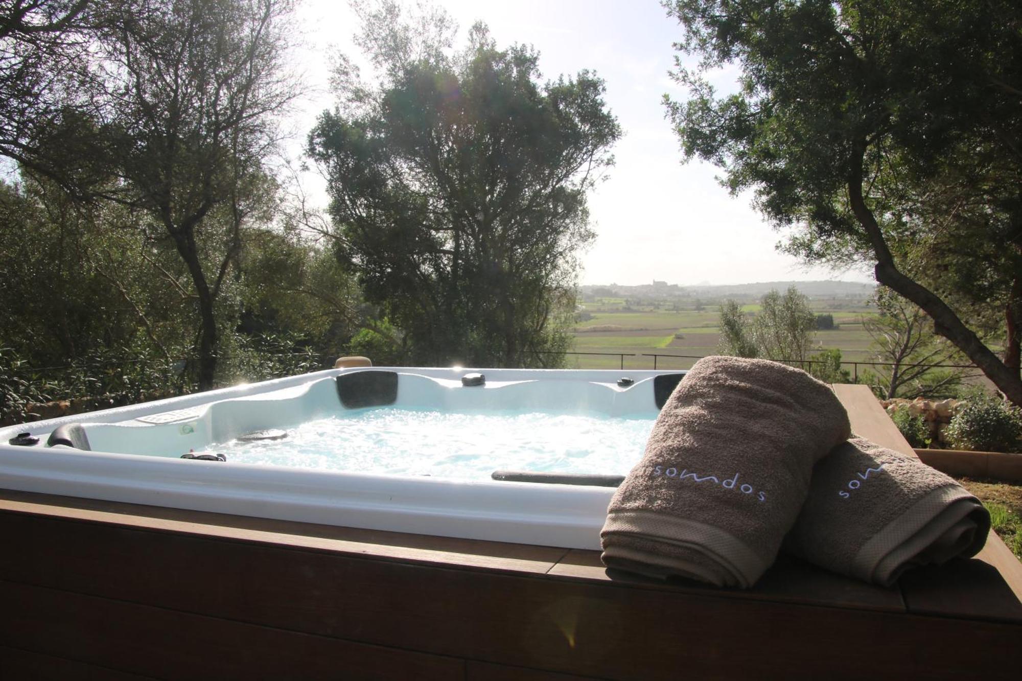 Es Mirador De Vernissa Jacuzzi Sauna Y Piscina Santa Margalida Εξωτερικό φωτογραφία