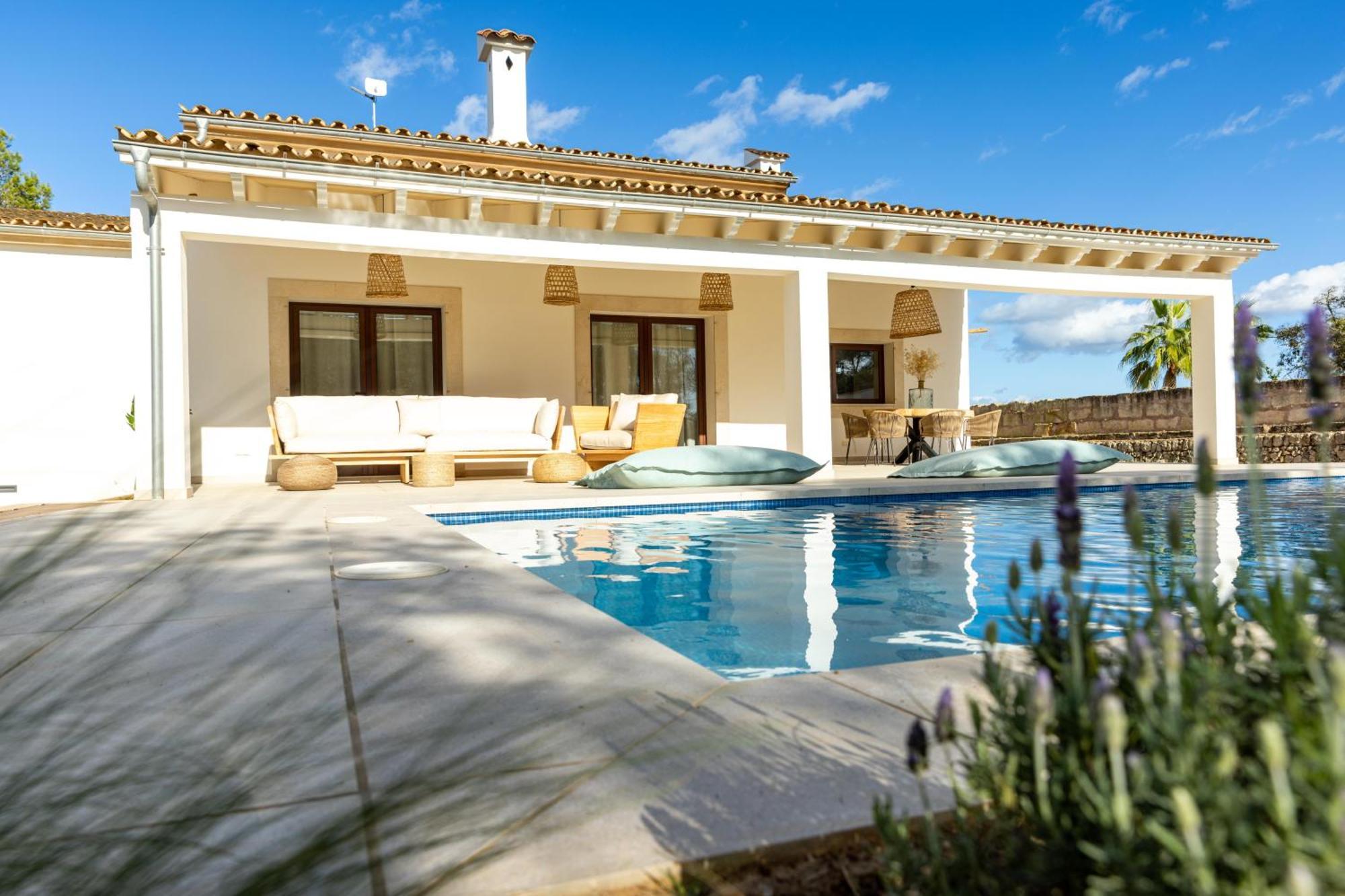 Es Mirador De Vernissa Jacuzzi Sauna Y Piscina Santa Margalida Εξωτερικό φωτογραφία